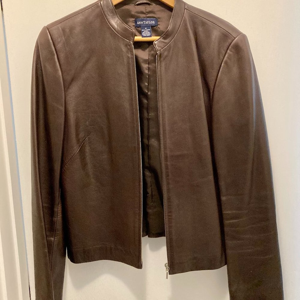 Ann Taylor Leather Jacket